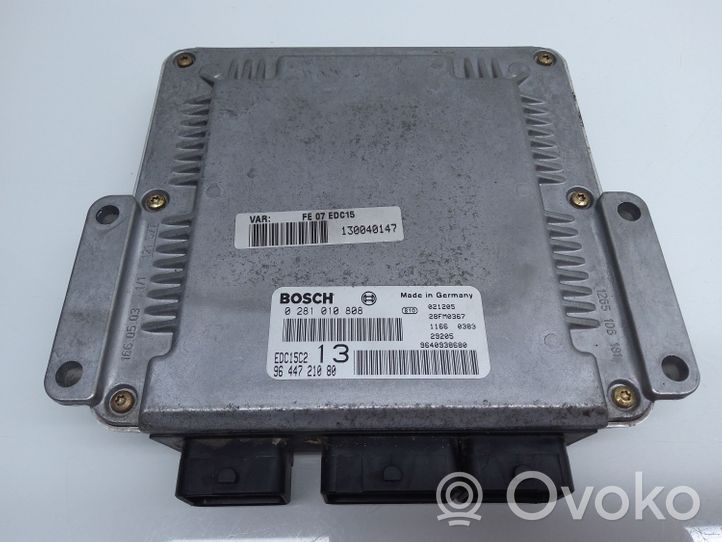 Citroen C5 Calculateur moteur ECU 0281010808