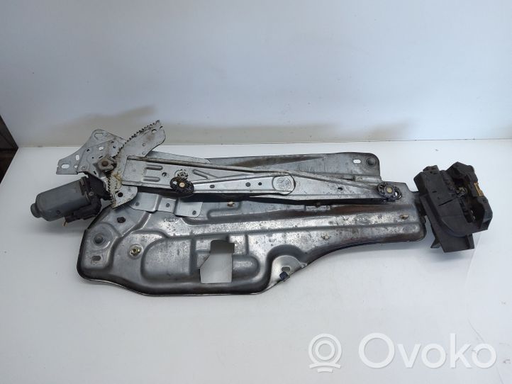 Renault Laguna I Front door window regulator with motor 7350