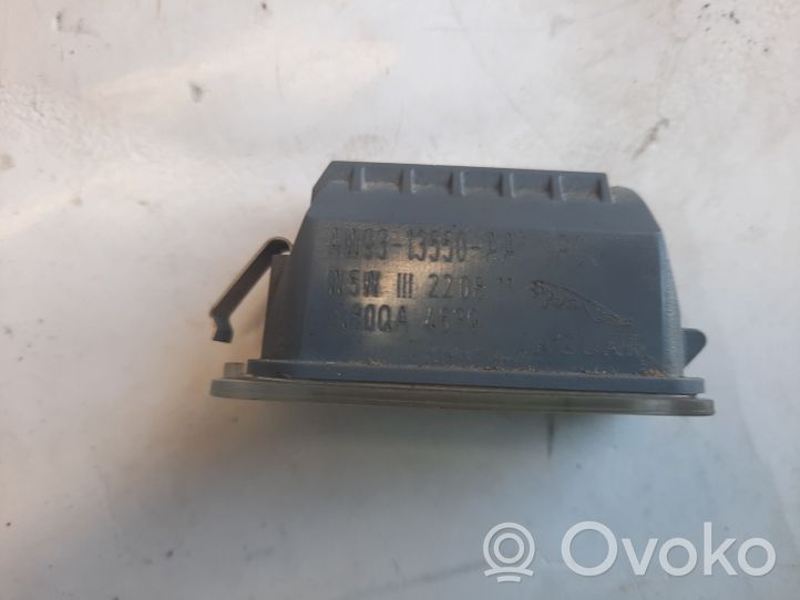 Jaguar XF Lampa oświetlenia tylnej tablicy rejestracyjnej AW9313550AA