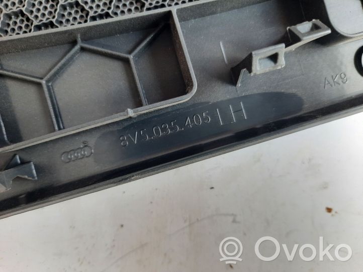 Audi A3 S3 8V Grille de garniture d’enceinte pour tablette arrière 8V5035405