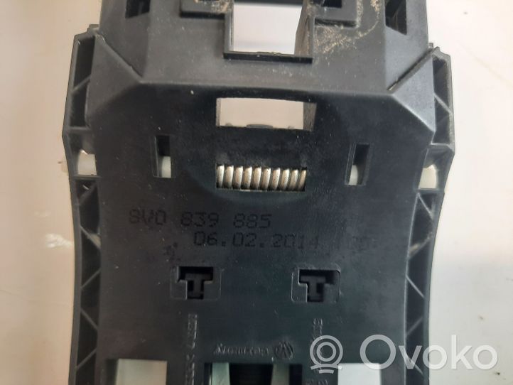 Audi A3 S3 8V Takaoven ulkokahvan kehys 8V0839885