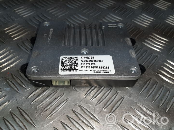 Chevrolet Camaro Modulo di ricarica wireless 23248791