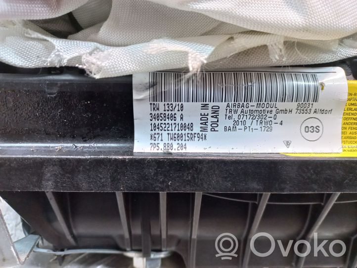 Porsche Cayenne (92A) Airbag del passeggero 7P5880204