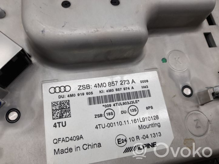Audi Q7 4M Monitor/display/piccolo schermo 4M0857273A