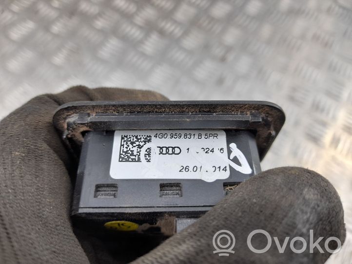 Audi A8 S8 D4 4H Tailgate opening switch 4G0959831B