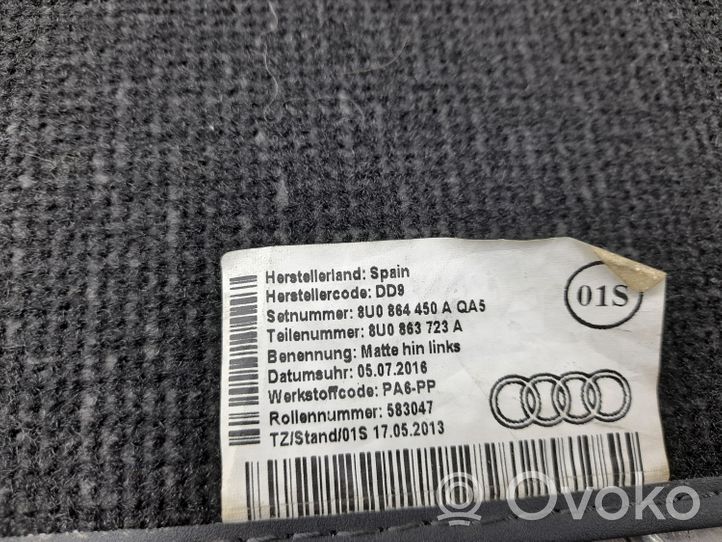 Audi Q3 8U Takaistuintilan matto 8U0864450A