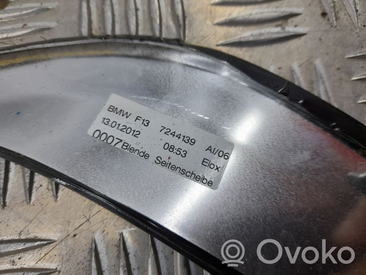 BMW 6 F12 F13 Listwa szyby tylnej 7244139