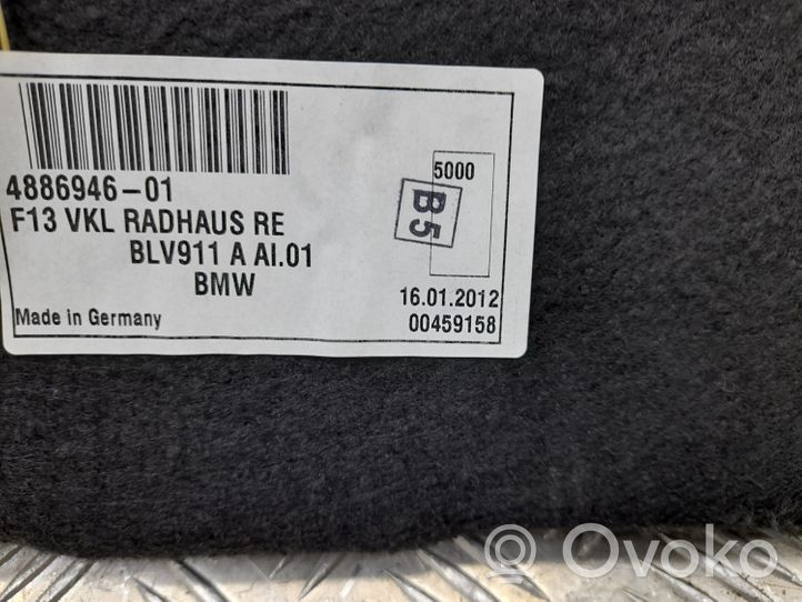 BMW 6 F12 F13 Dolny panel schowka koła zapasowego 4886946