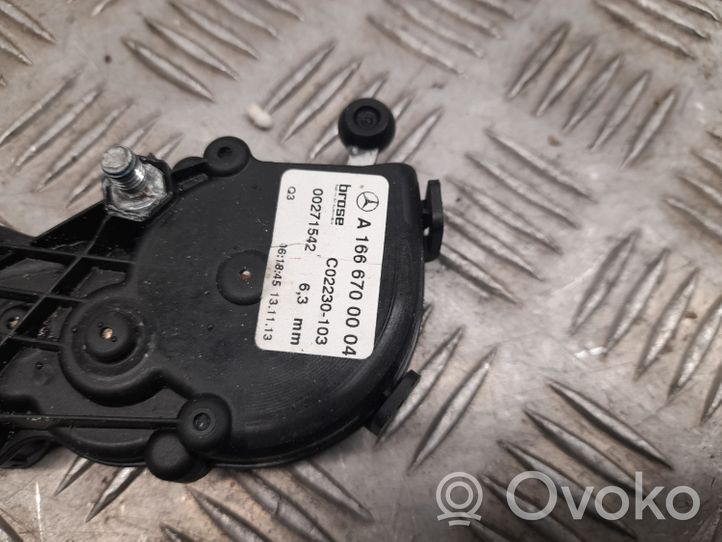 Mercedes-Benz GL X166 Fenêtre vent puissance moteur de ventilation A1666700104