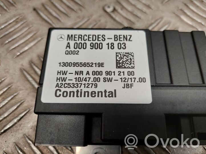 Mercedes-Benz GL X166 Unité de commande / module de pompe à carburant A0009001803