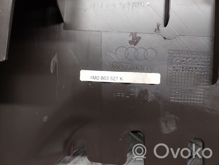 Audi Q7 4M Rivestimento pannello inferiore del bagagliaio/baule 4M0863527K