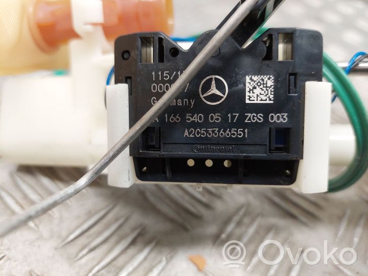 Mercedes-Benz GL X166 Sensore di livello del carburante A1664700490