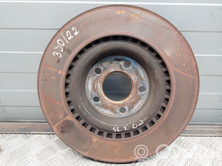 Audi S5 Facelift Rear brake disc 