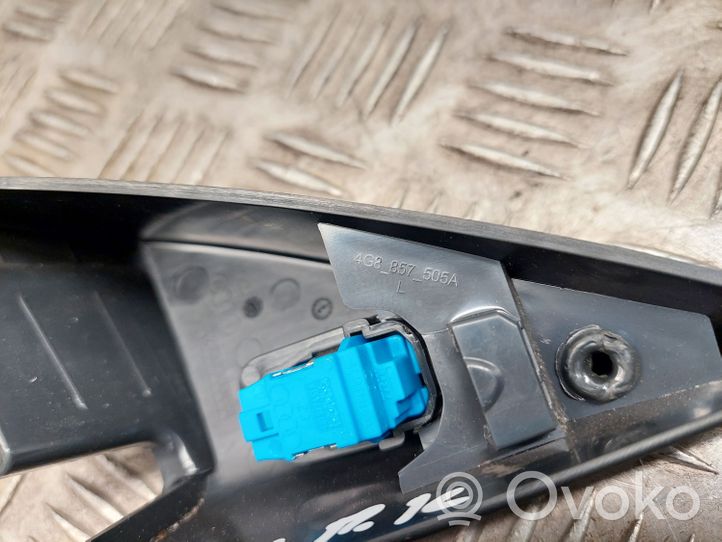 Audi A7 S7 4G Moldura protectora de plástico del espejo lateral 4G8857505A