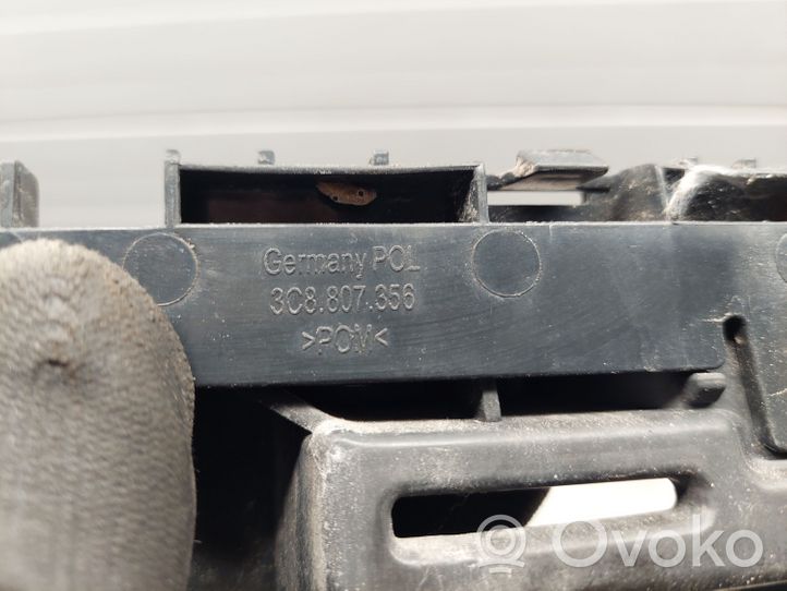 Volkswagen PASSAT CC Staffa angolare del supporto di montaggio del paraurti 3C8807356