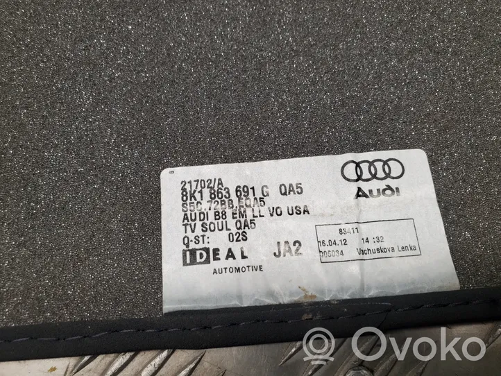 Audi S5 Facelift Zestaw dywaników samochodowych 8K1863691G