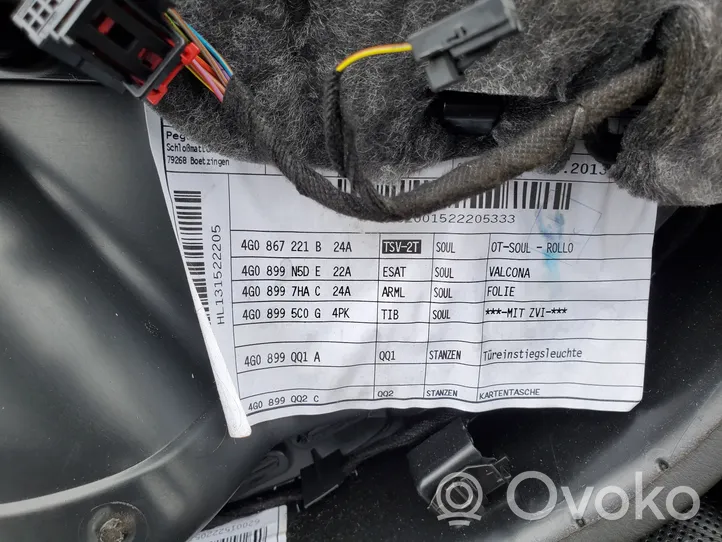 Audi A6 S6 C7 4G Salona daļu komplekts 4G1867021