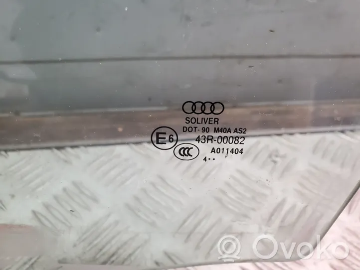 Audi Q3 8U Front door window glass four-door 