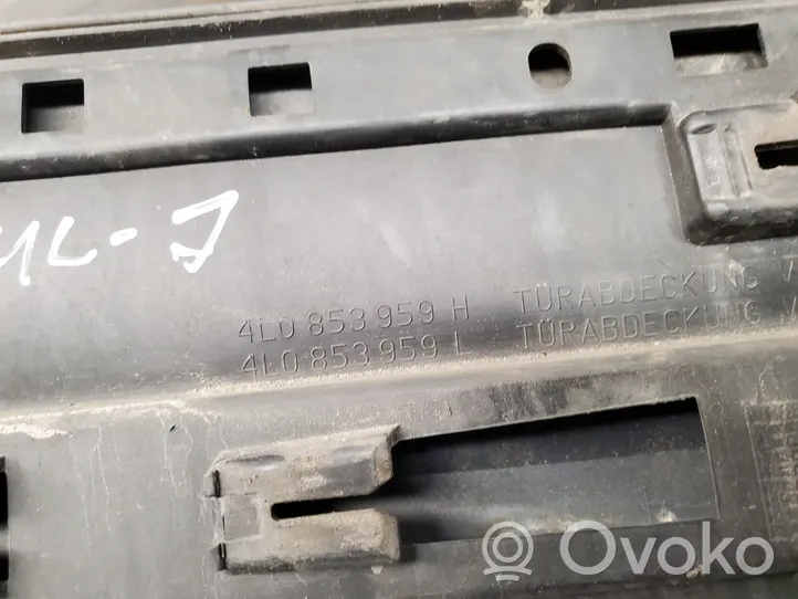 Audi Q7 4L Front door trim (molding) 4L0853959H