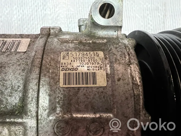 Fiat Bravo - Brava Compresseur de climatisation 51794515