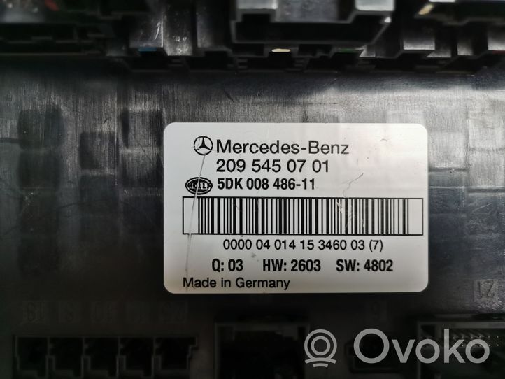 Mercedes-Benz C W203 Module de fusibles 20954507015DK00848611