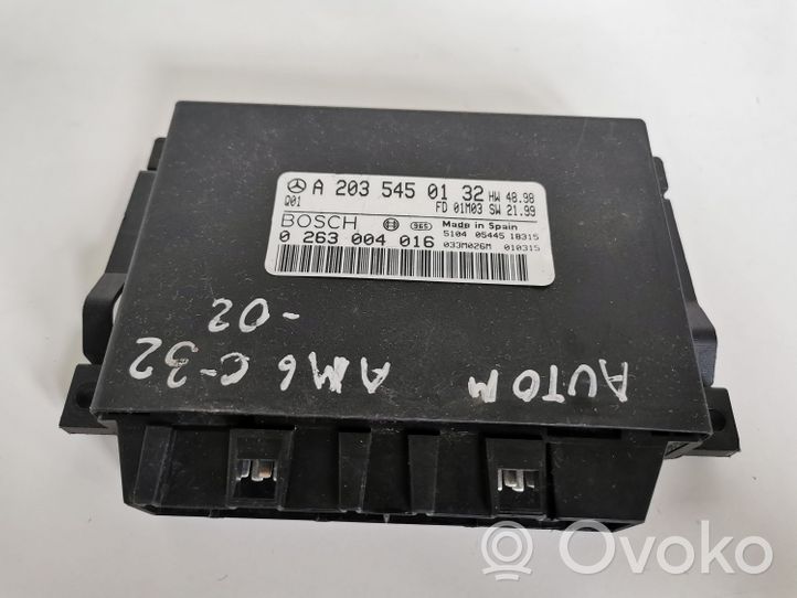 Mercedes-Benz C W203 Module de contrôle de boîte de vitesses ECU A2035450132