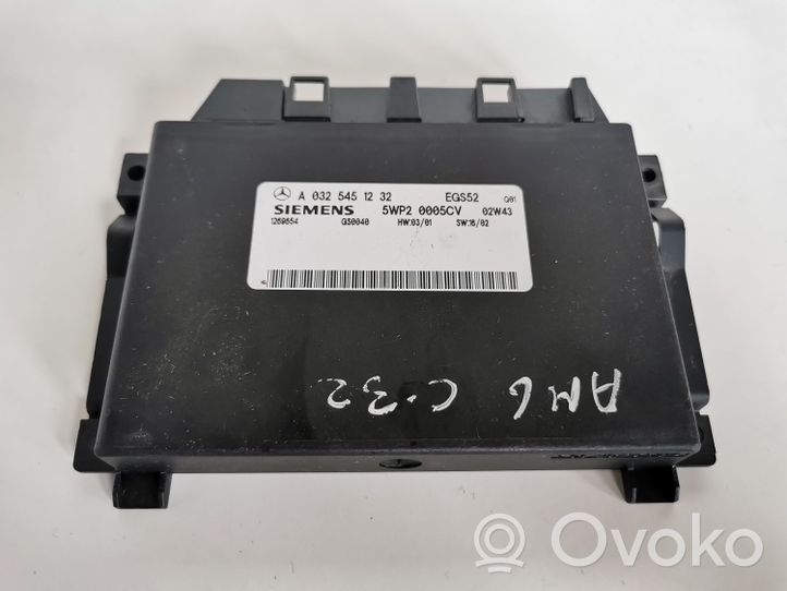 Mercedes-Benz C W203 Module de contrôle de boîte de vitesses ECU A0325451232