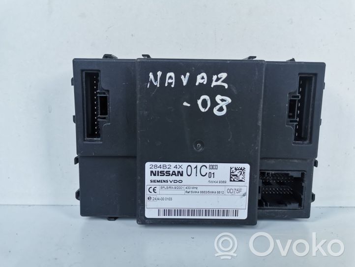 Nissan Navara D40 Moduł / Sterownik komfortu 284B24X01C
