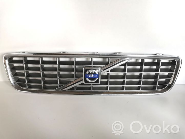 Volvo S80 Grille calandre supérieure de pare-chocs avant 8659947