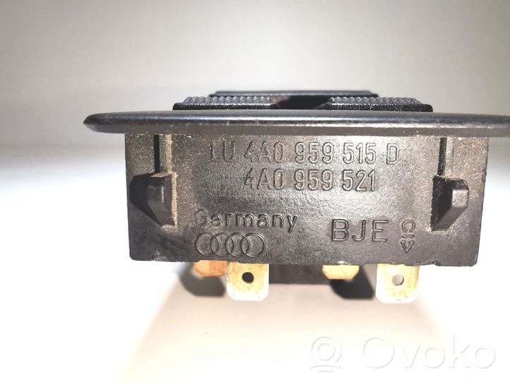 Audi 100 200 5000 C3 Electric window control switch 4A0959515D