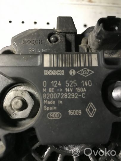 Nissan Qashqai Generator/alternator 0124525140