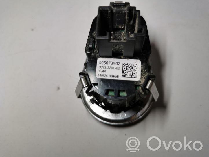 BMW 1 F20 F21 Interruttore a pulsante start e stop motore 925073402