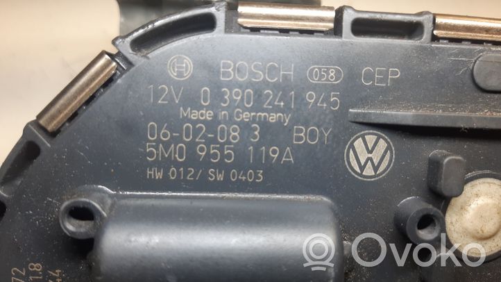 Volkswagen Golf Plus Mechanizm i silniczek wycieraczek szyby przedniej / czołowej 0390241945