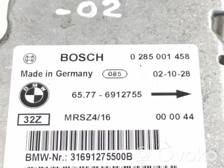 BMW 3 E46 Turvatyynyn ohjainlaite/moduuli 0285001458