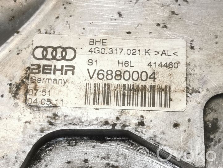 Audi A7 S7 4G Vaihteistoöljyn jäähdytin (käytetyt) 4G0317021K