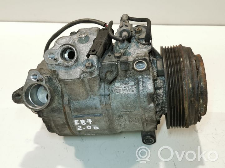 BMW 1 E81 E87 Compressore aria condizionata (A/C) (pompa) 6SBU14C