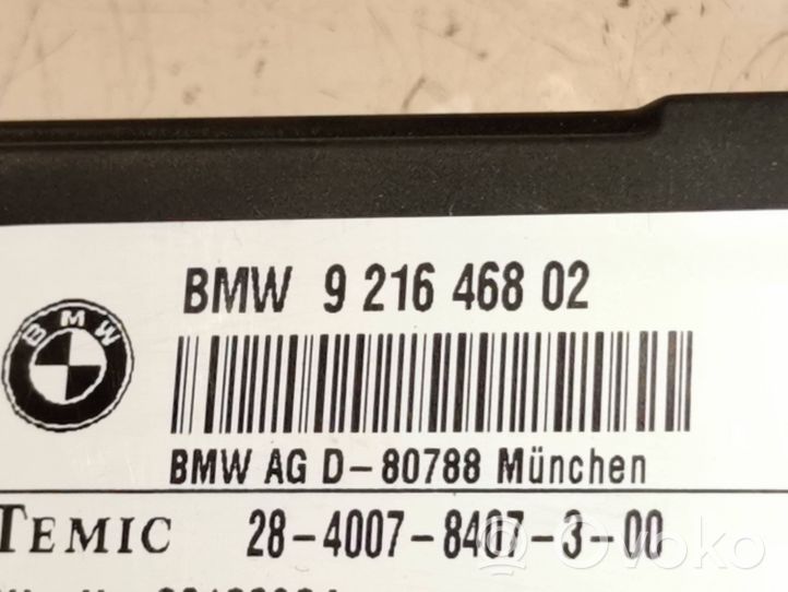 BMW 3 GT F34 Istuimen lämmityksen rele 9216468