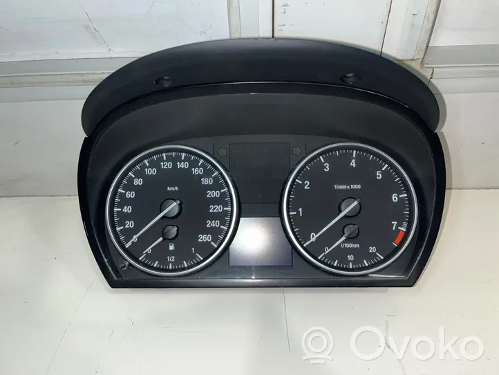 BMW 3 E92 E93 Speedometer (instrument cluster) 14369510