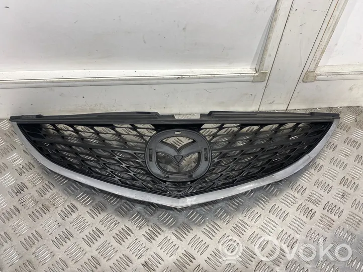 Mazda 6 Grille calandre supérieure de pare-chocs avant GS1D50712