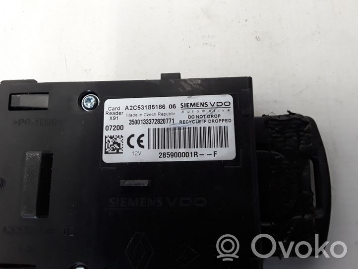 Renault Laguna III Komputer / Sterownik ECU i komplet kluczy 