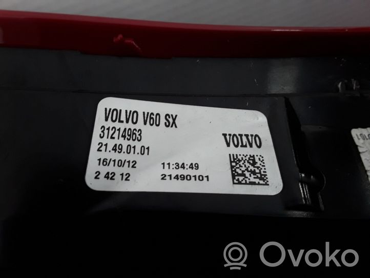 Volvo V60 Lampa tylna 