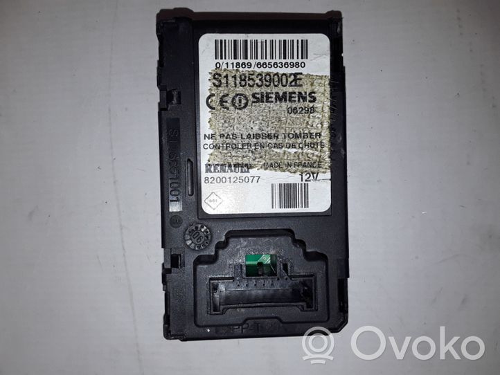 Renault Megane II Komputer / Sterownik ECU i komplet kluczy 