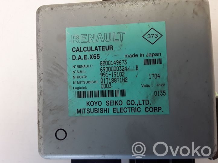 Renault Clio II Sensor de ángulo de la columna de dirección 8200149673