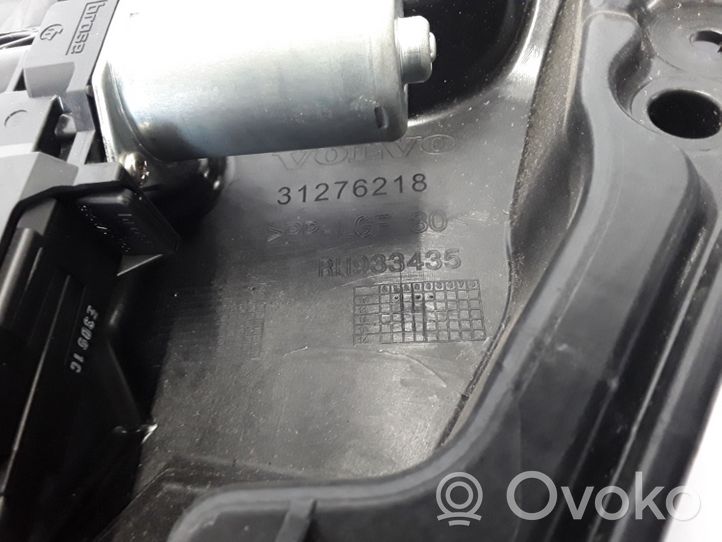 Volvo V40 Meccanismo di sollevamento del finestrino posteriore senza motorino 31276218