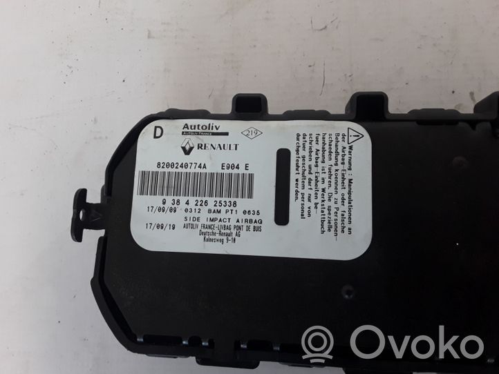 Renault Espace -  Grand espace IV Airbag sedile 8200240774A