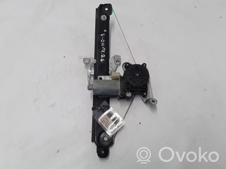 Volvo V70 Rear window lifting mechanism without motor 