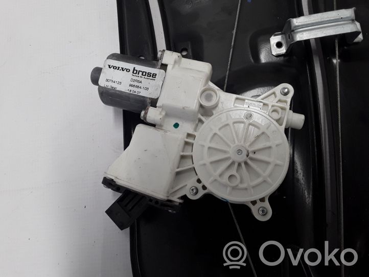 Volvo C70 Mechanizm podnoszenia szyby tylnej bez silnika 9466809