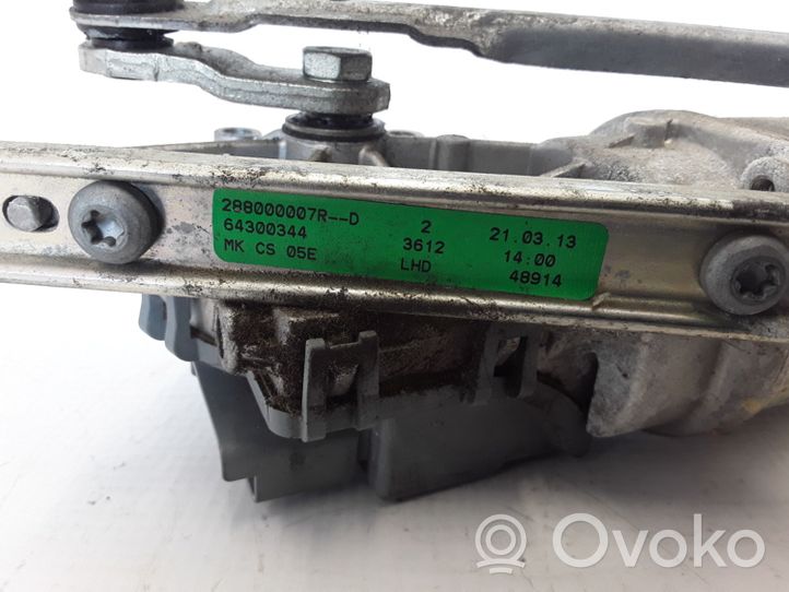 Renault Fluence Mechanizm wycieraczek szyby przedniej / czołowej 288000007R