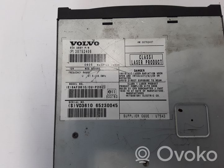 Volvo XC90 Radio / CD/DVD atskaņotājs / navigācija 30752406