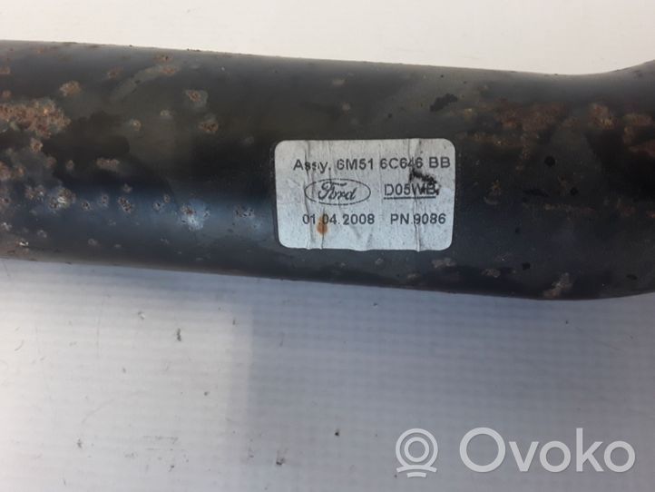 Volvo C30 Tube d'admission de tuyau de refroidisseur intermédiaire 6M516C646BB